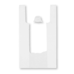 Bolsa camiseta blanca pequeña 28*35
