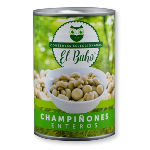Champiñón entero conserva 400 grs